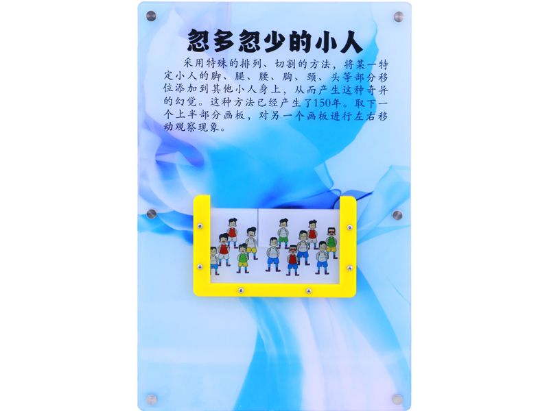 忽多忽少的小人 -壁掛